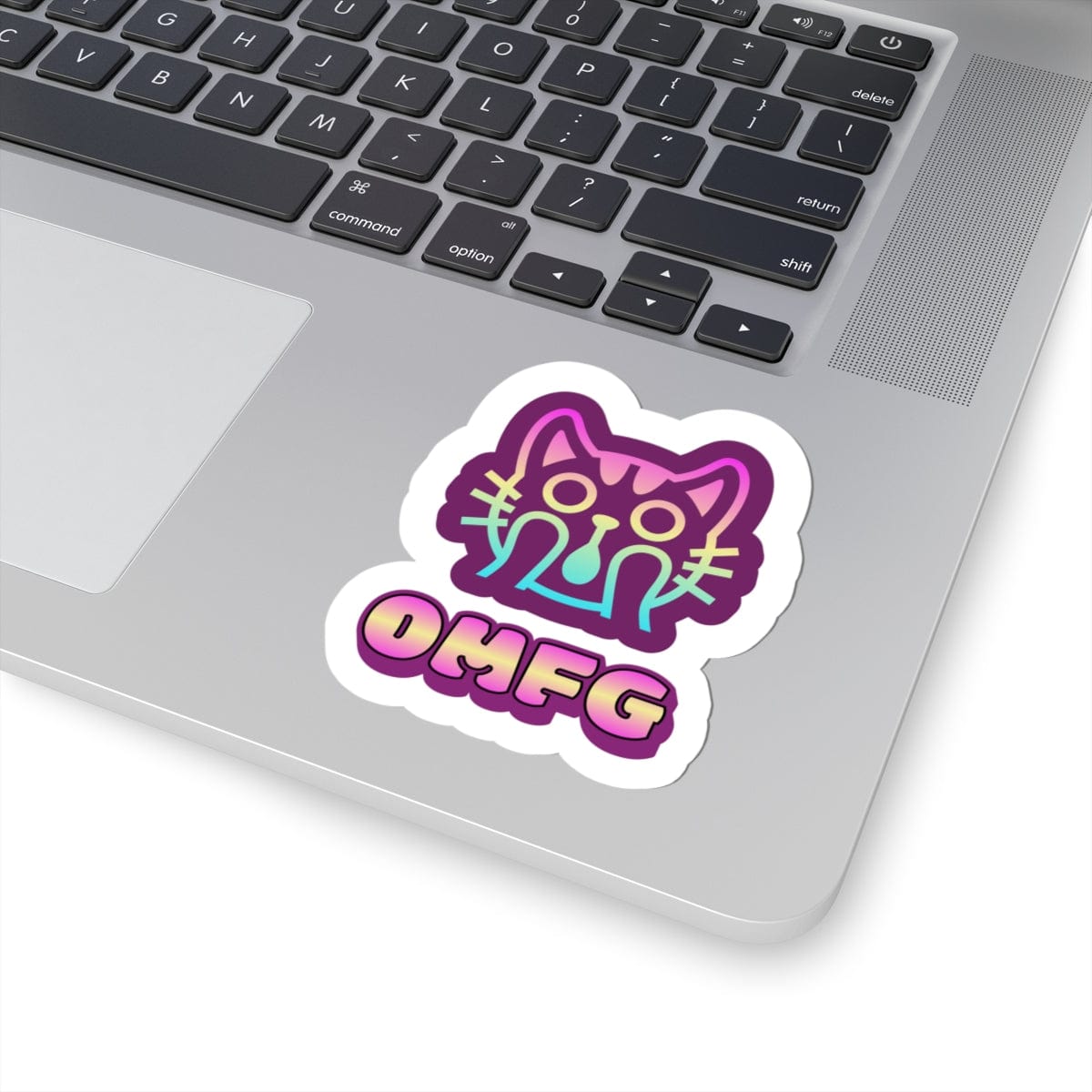 OMFG Cat Sticker