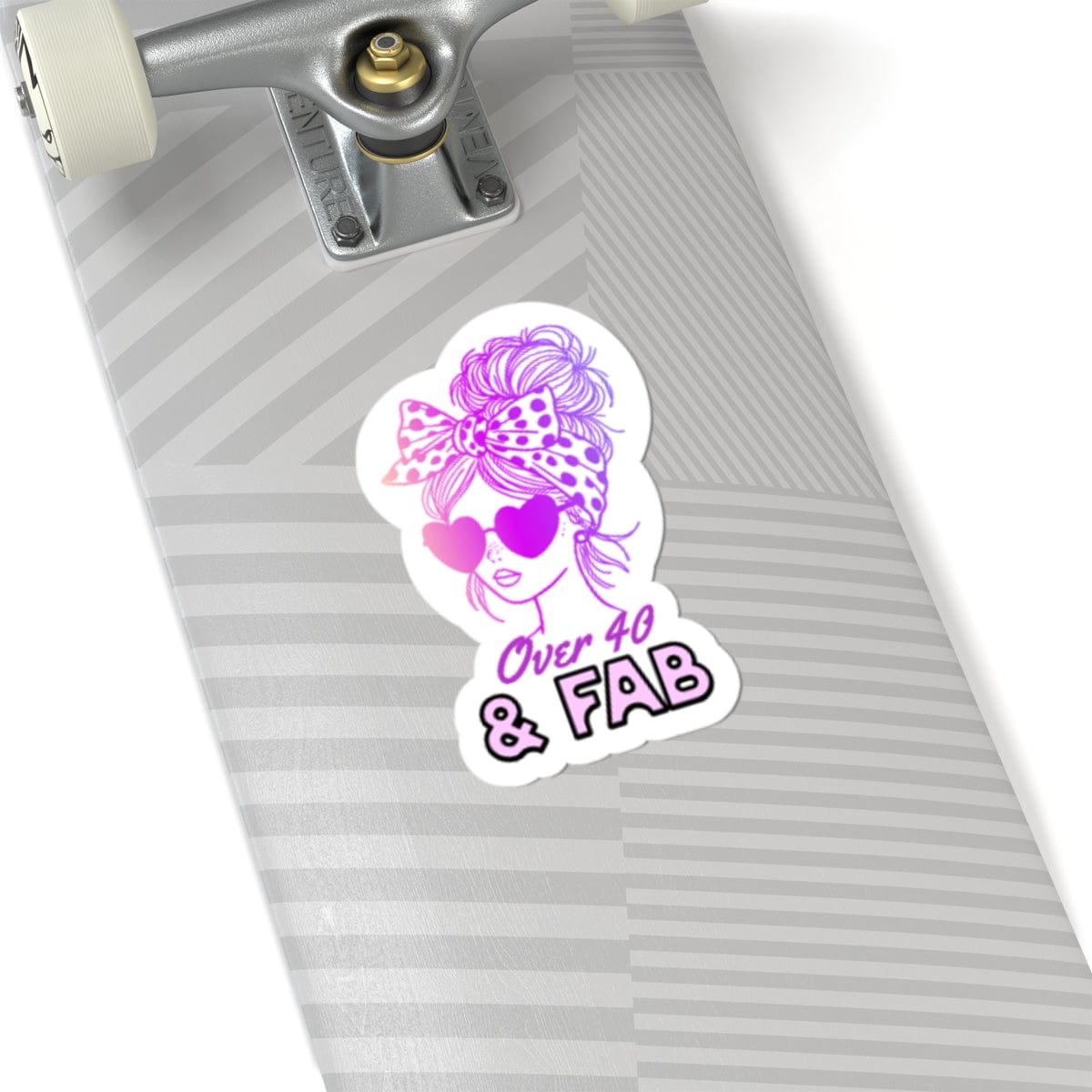 Over 40 & Fab Sticker