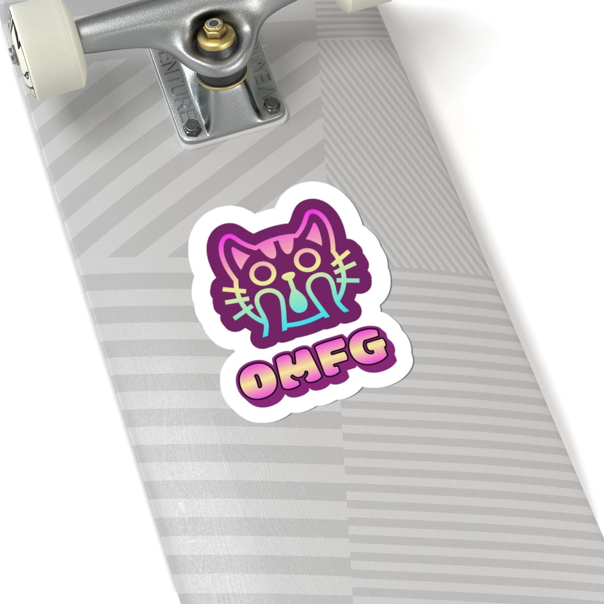 OMFG Cat Sticker