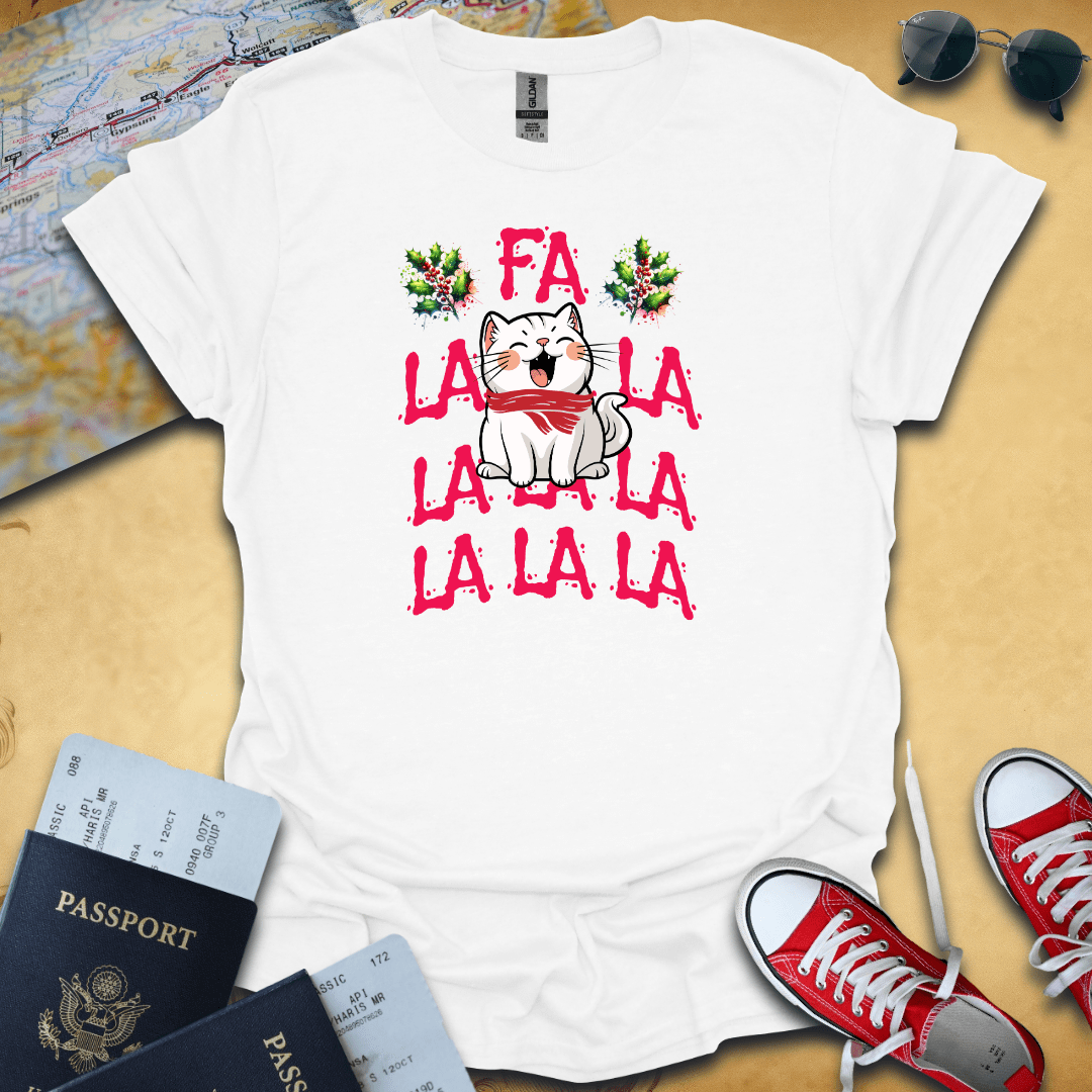Caroling Cat T-Shirt