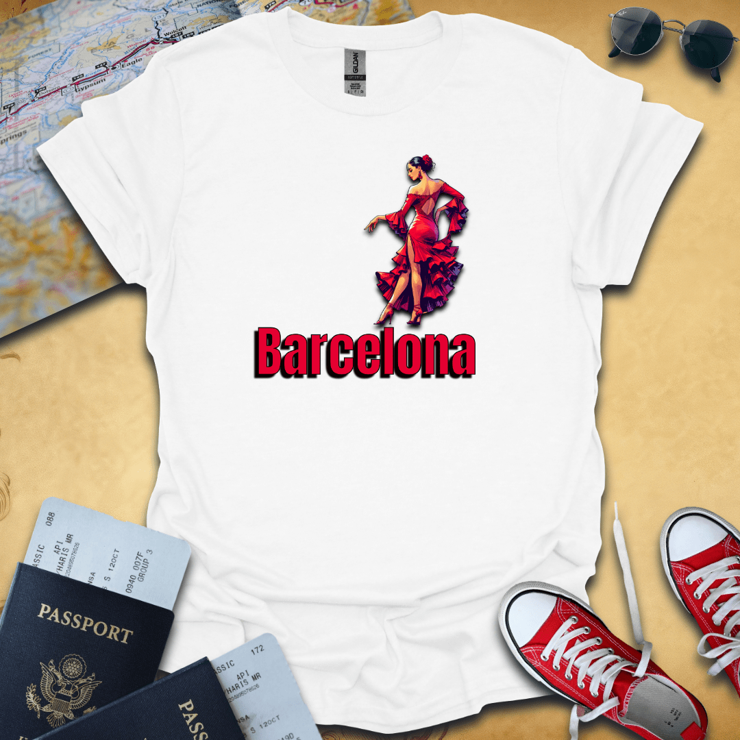 Barcelona Travel T-Shirt
