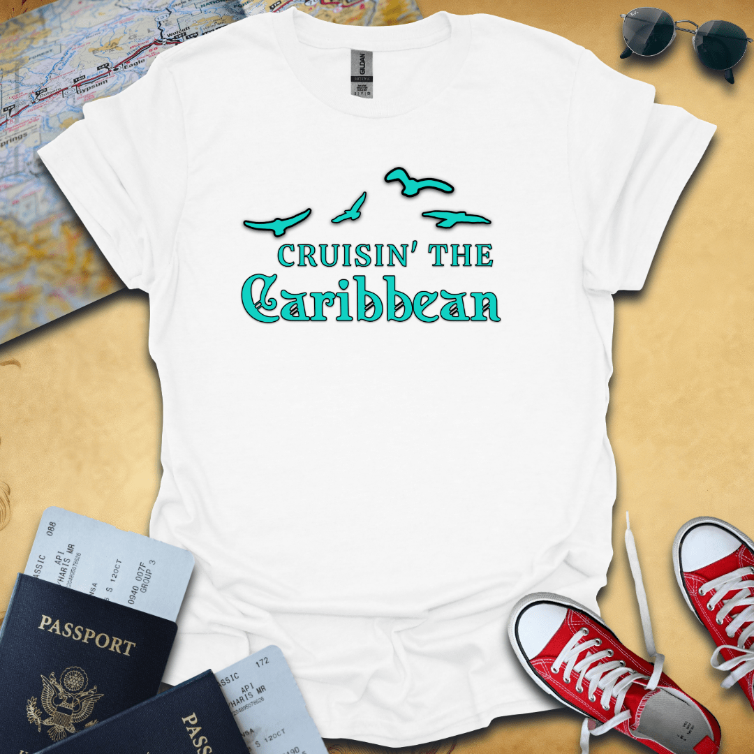 Cruisin Caribbean Travel T-Shirt