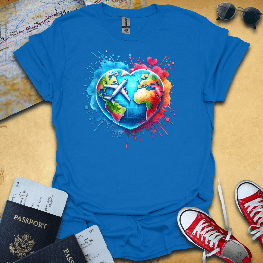 Painted Heart Travel T-Shirt