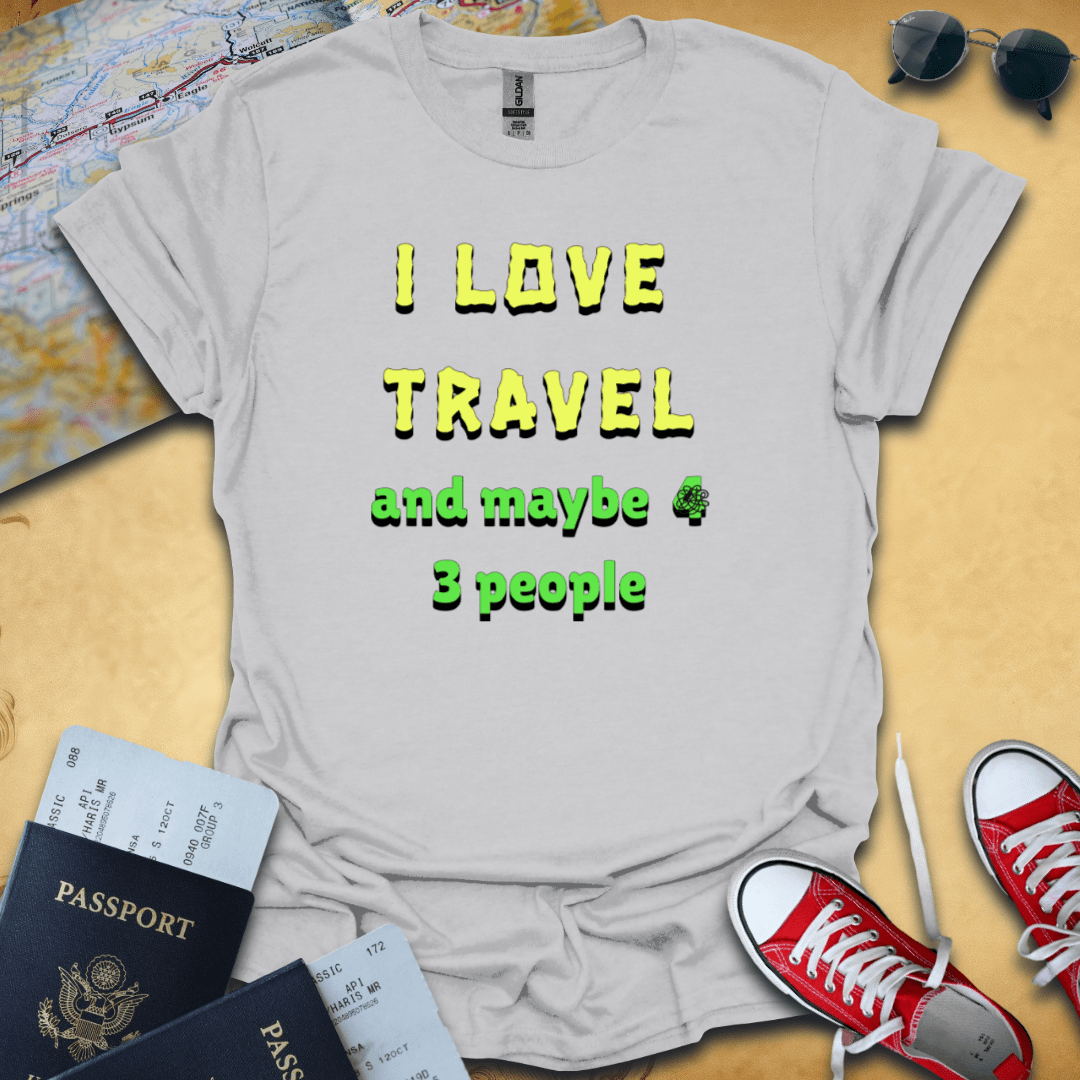 I Love Travel T-Shirt