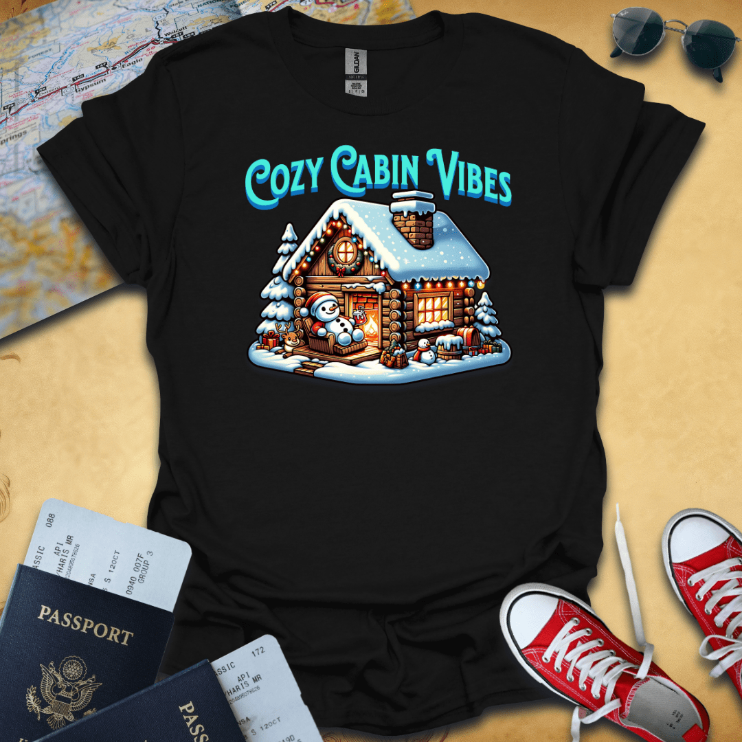 Cozy Cabin Travel T-Shirt
