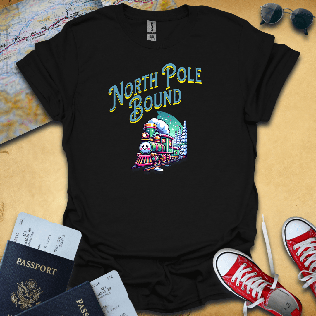 North Pole Travel T-Shirt
