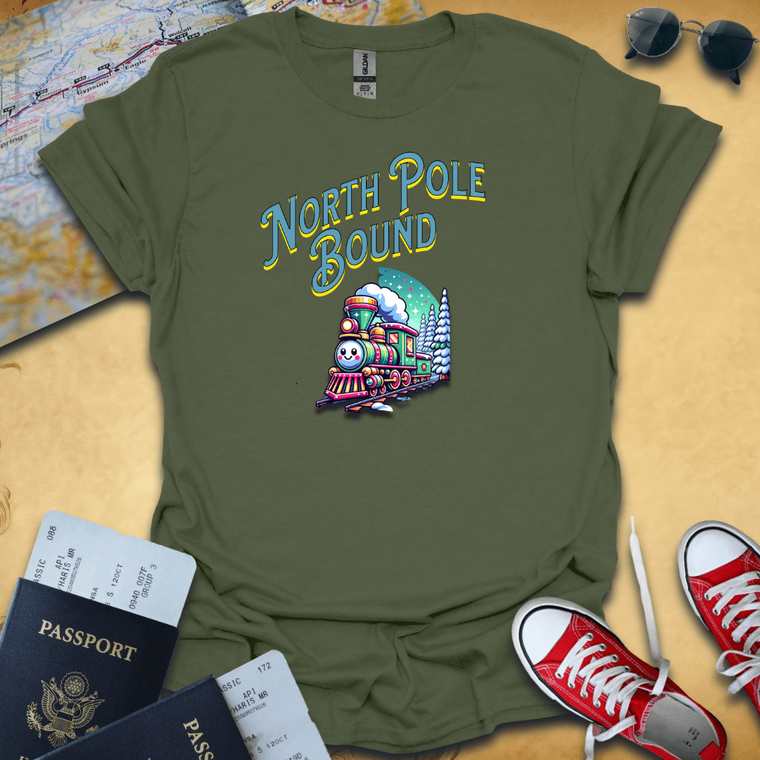 North Pole Travel T-Shirt