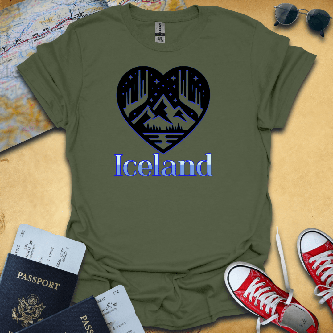 Iceland Travel T-Shirt