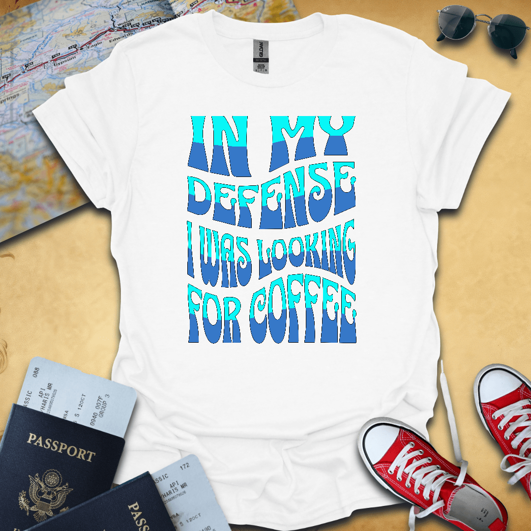 Looking Coffee Travel T-Shirt