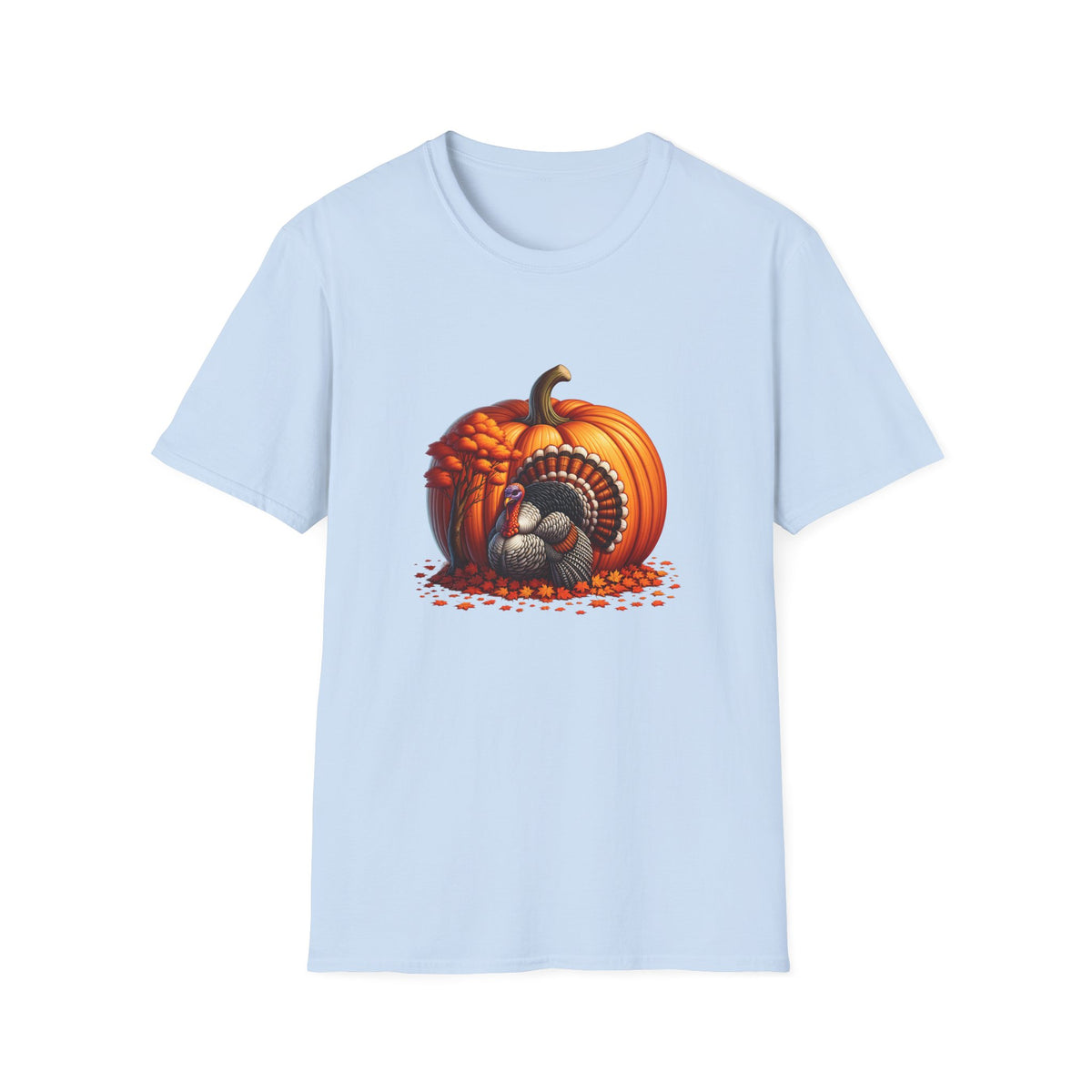 Fall Turkey Pumpkin Thanksgiving