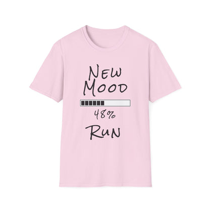 New Mood Loading... Run Funny Graphic Tee
