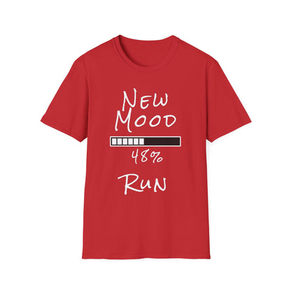 New Mood Loading... Run Funny Graphic Tee