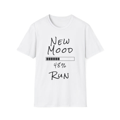 New Mood Loading... Run Funny Graphic Tee