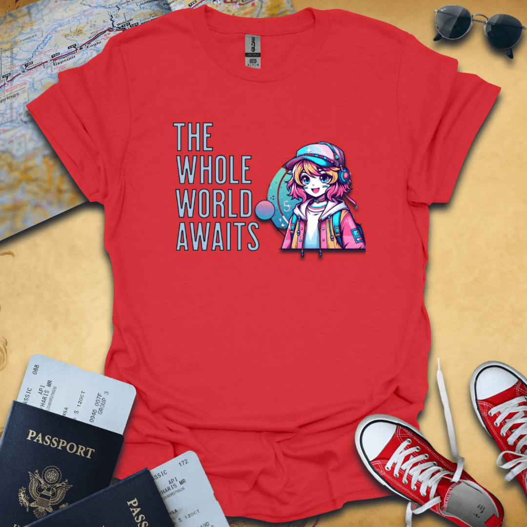 World Awaits Travel T-Shirt