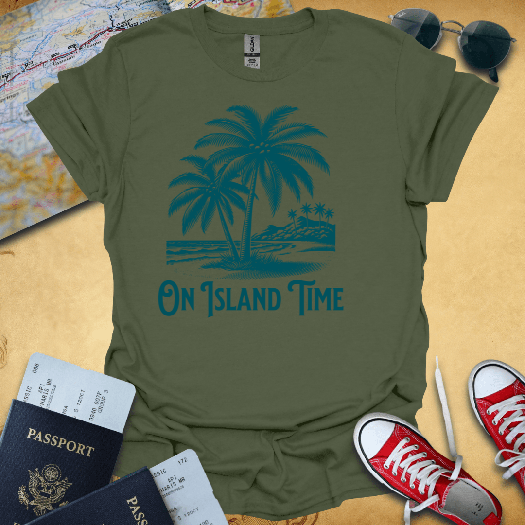 On Island Time Travel T-Shirt