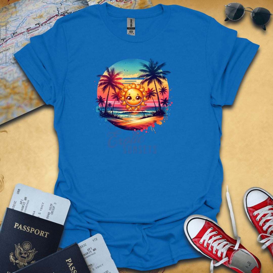 Exotic Sunsets Travel T-Shirt