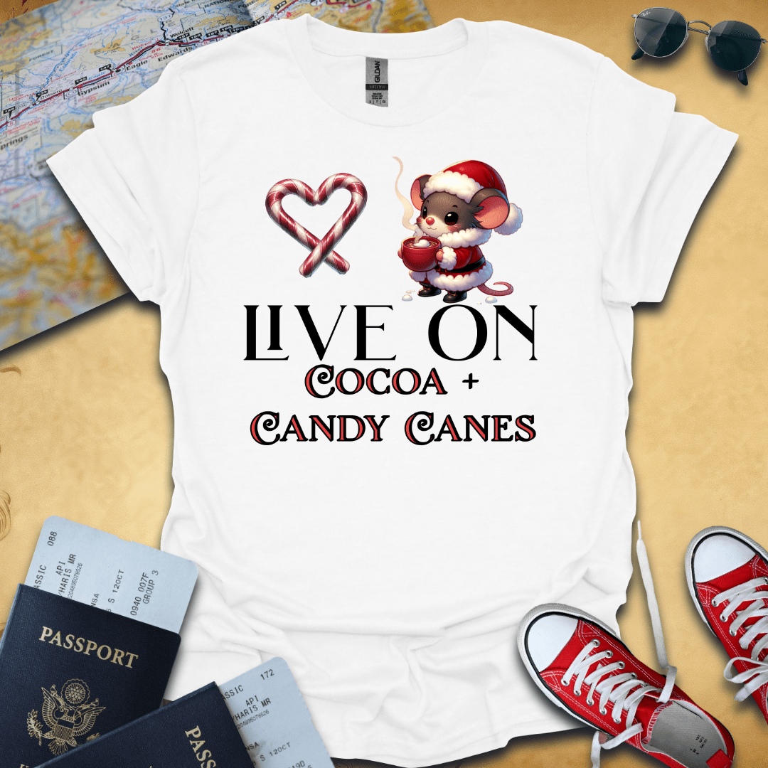 Cocoa & Candy Canes T-Shirt