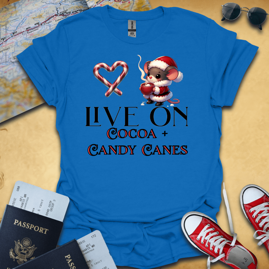 Cocoa & Candy Canes T-Shirt