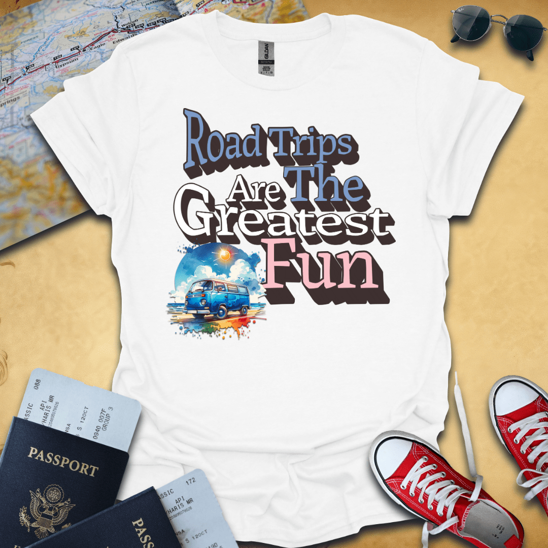 Road Trips Travel T-Shirt