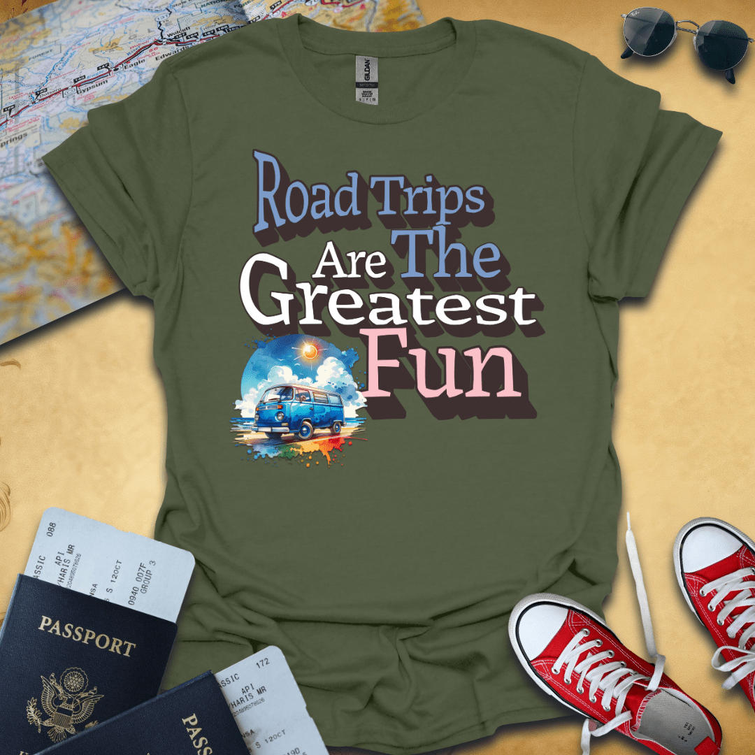 Road Trips Travel T-Shirt