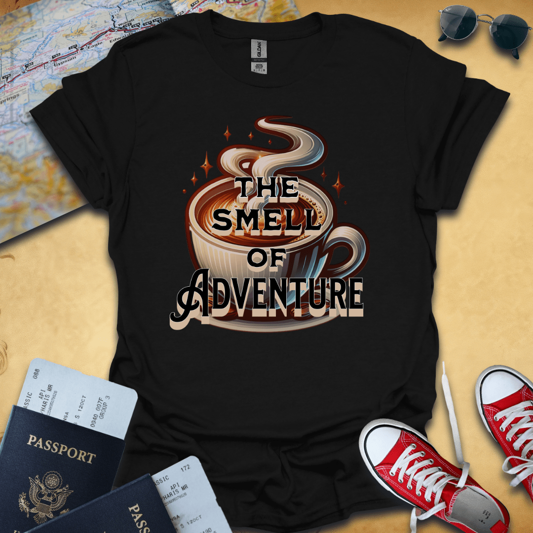 Smell Adventure Travel T-Shirt