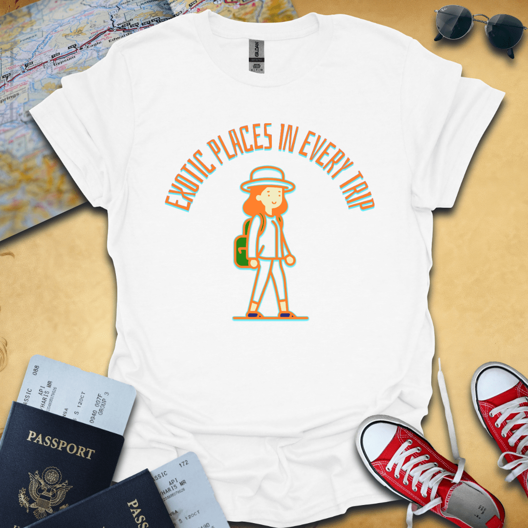 Exotic Places Travel T-Shirt