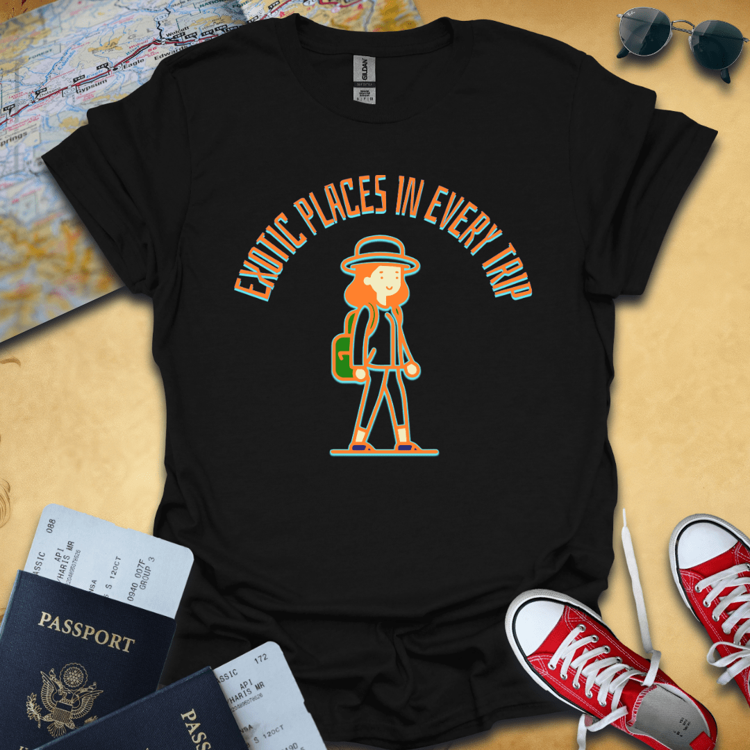 Exotic Places Travel T-Shirt