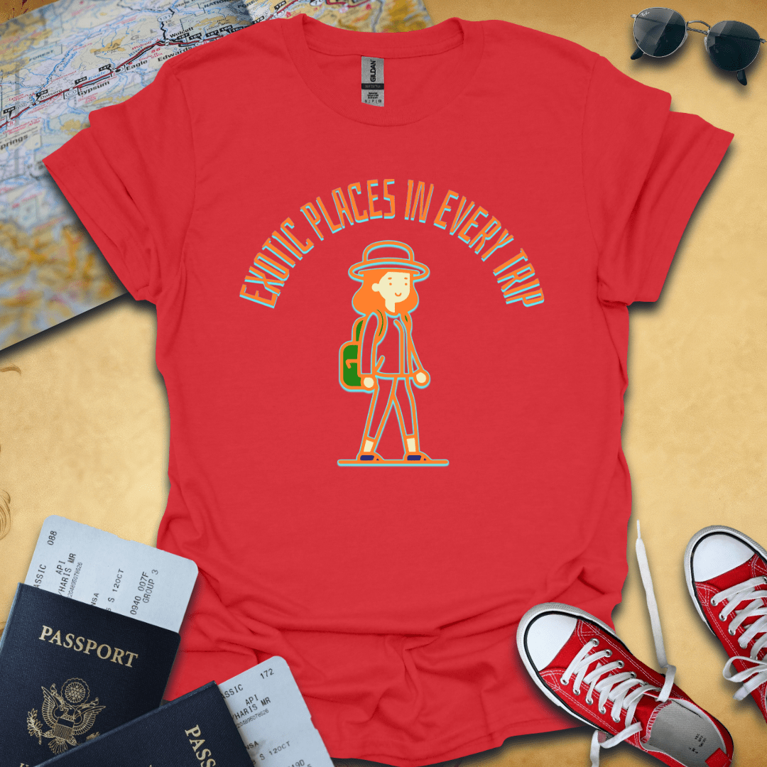 Exotic Places Travel T-Shirt