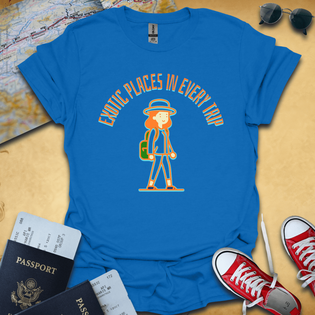 Exotic Places Travel T-Shirt