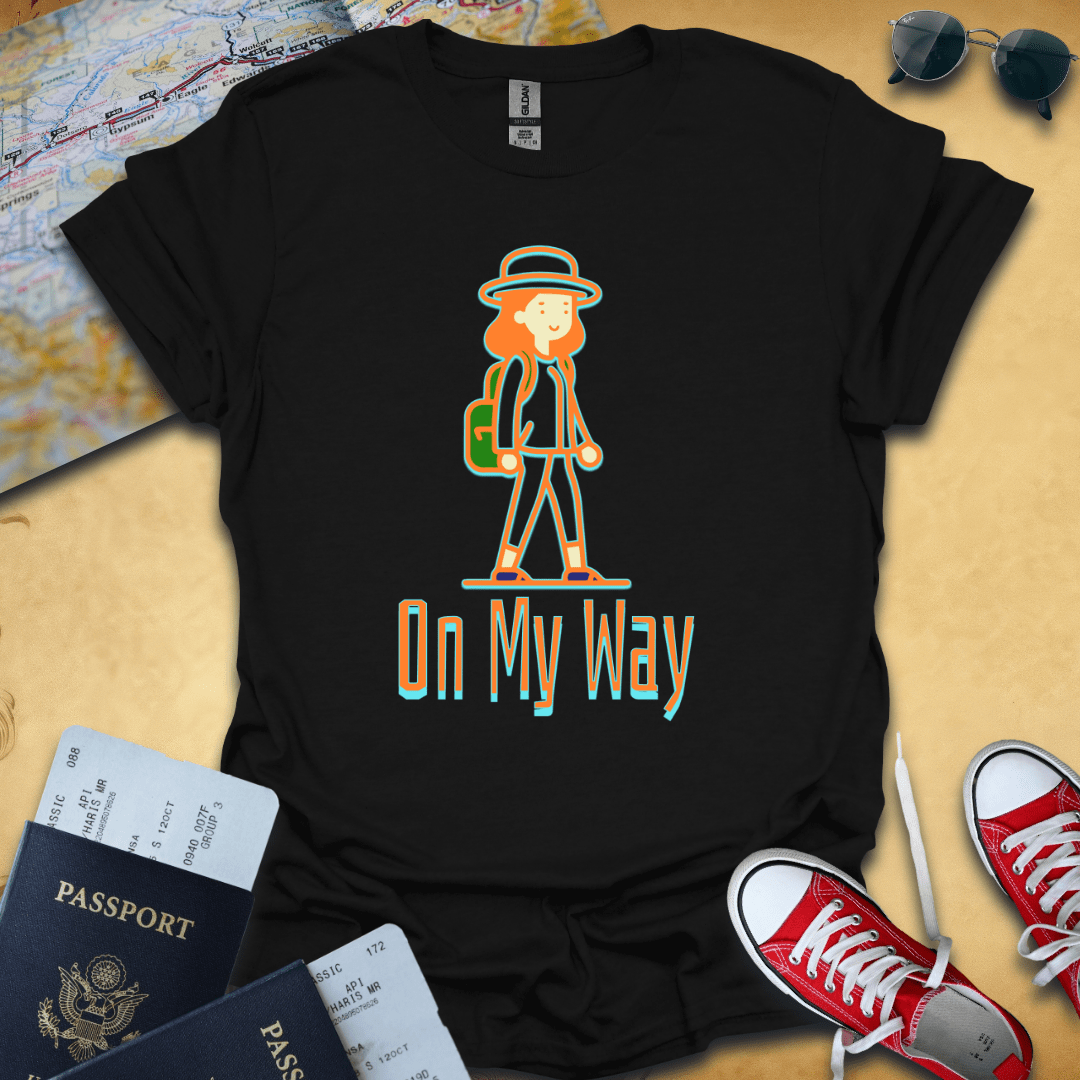 On My Way Travel T-Shirt