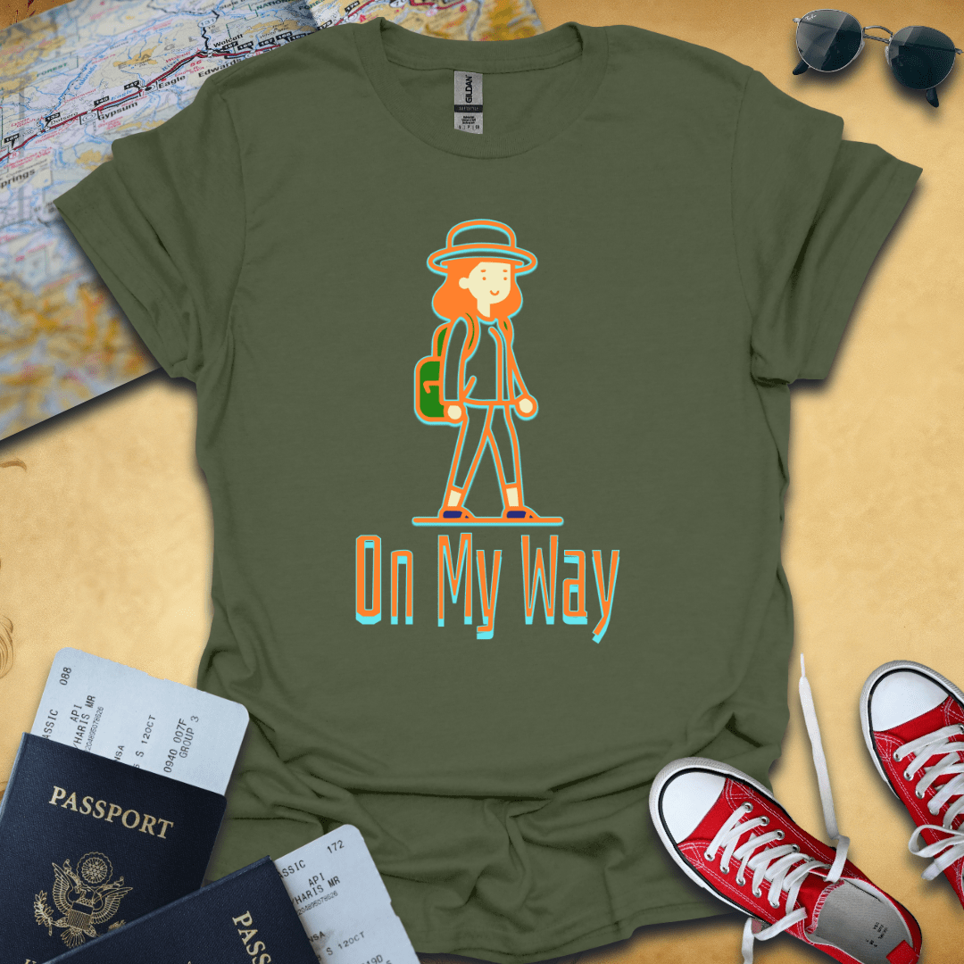 On My Way Travel T-Shirt