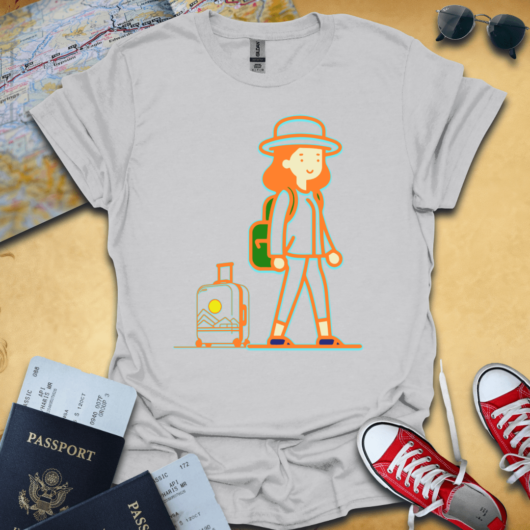 Traveling On T-Shirt