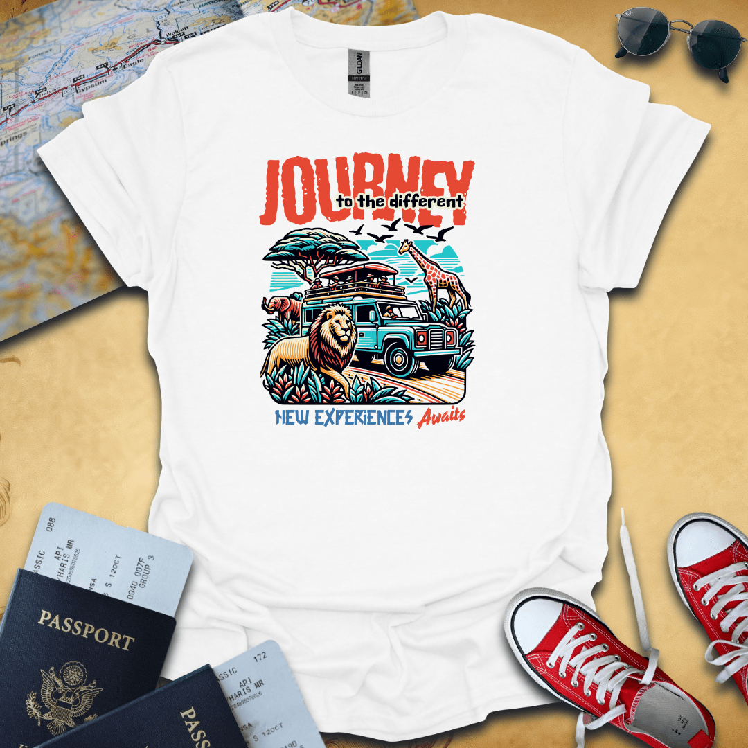 Different Journeys Travel T-Shirt