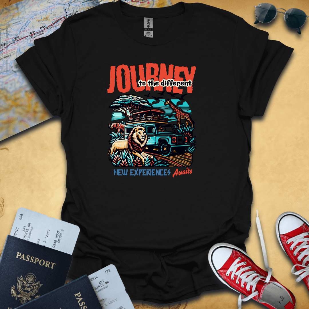 Different Journeys Travel T-Shirt