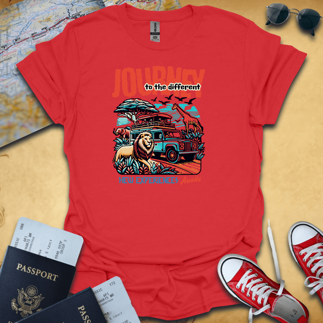 Different Journeys Travel T-Shirt