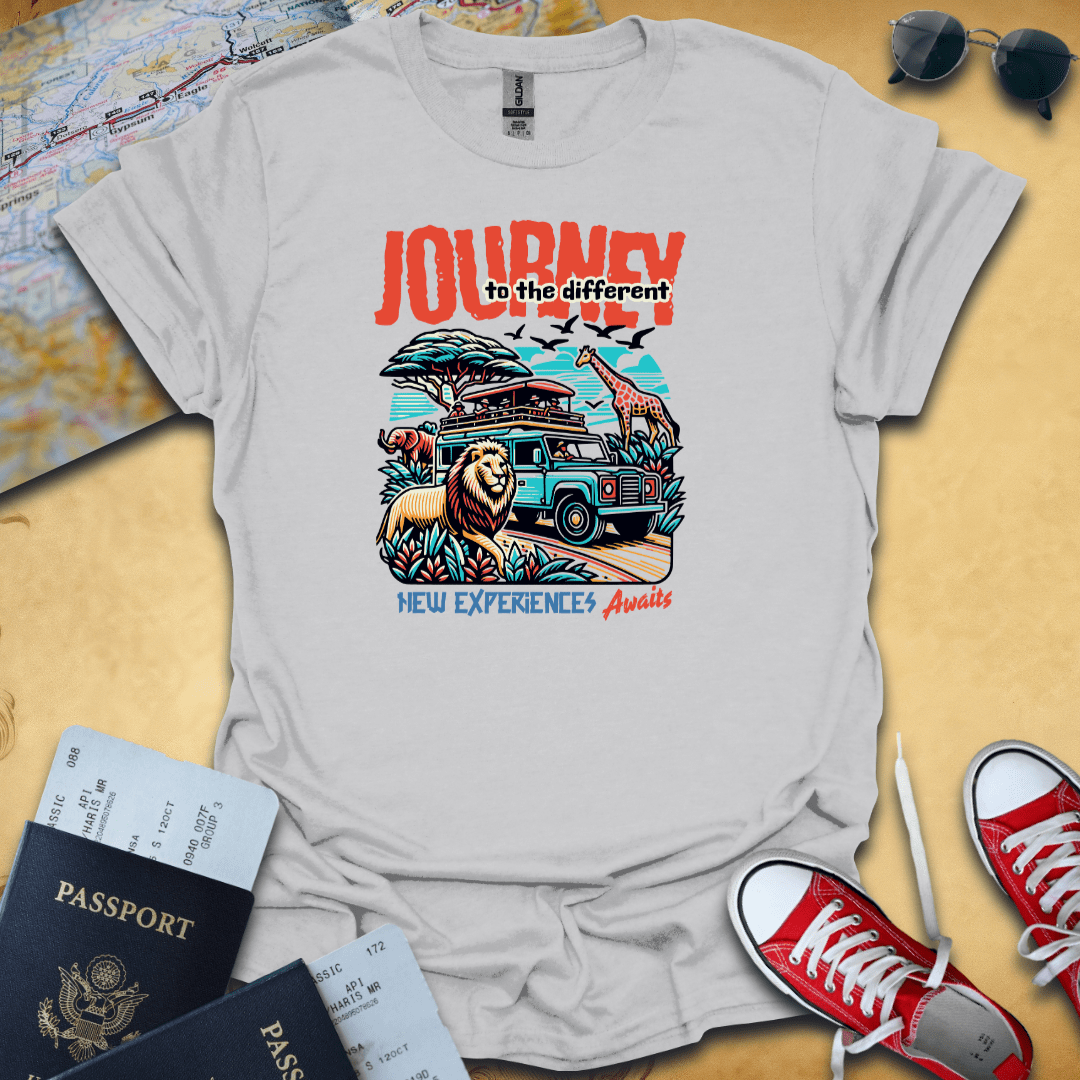 Different Journeys Travel T-Shirt