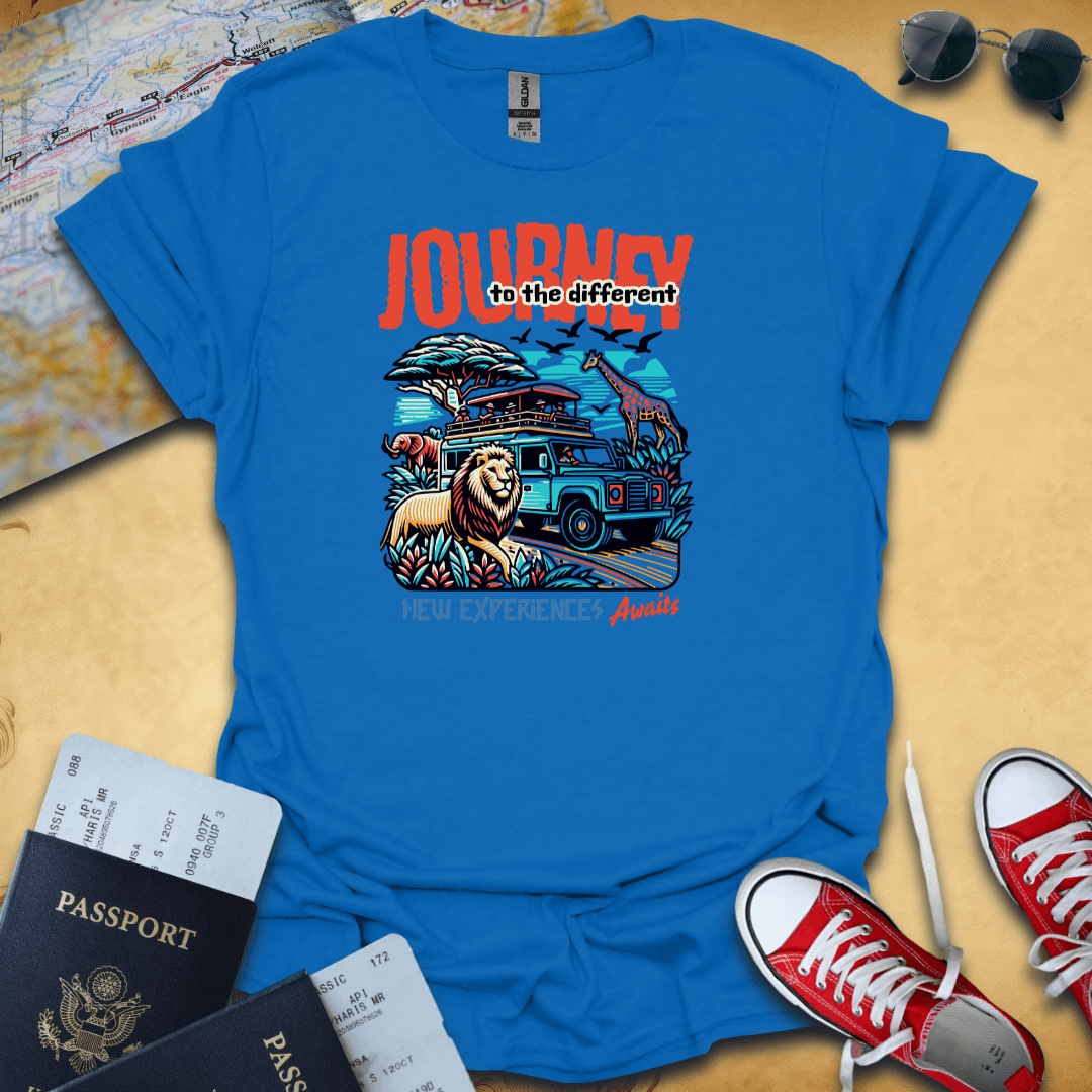 Different Journeys Travel T-Shirt