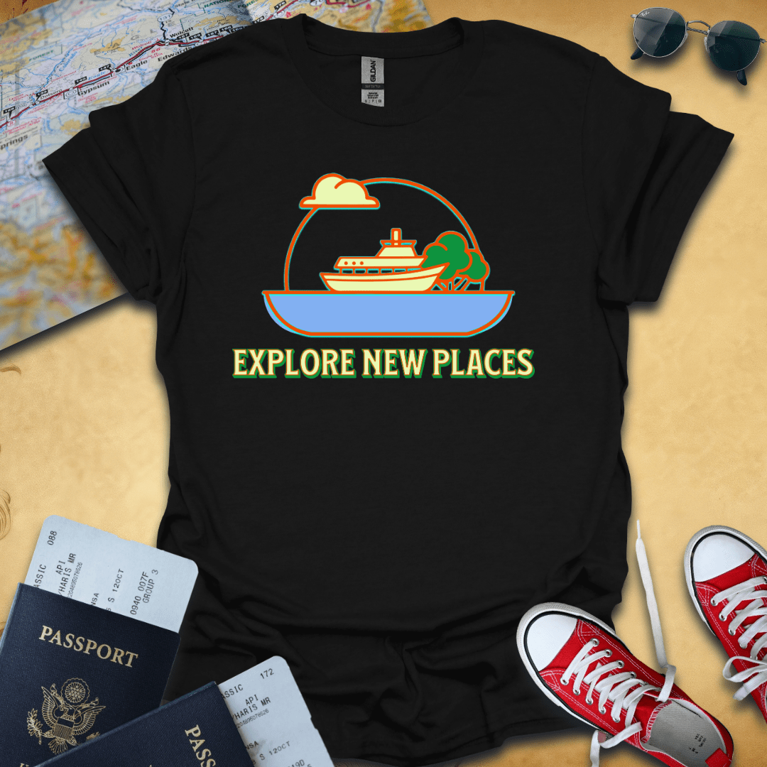 Ship Explore Travel T-Shirt