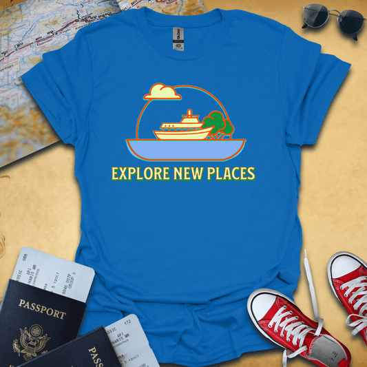 Ship Explore Travel T-Shirt