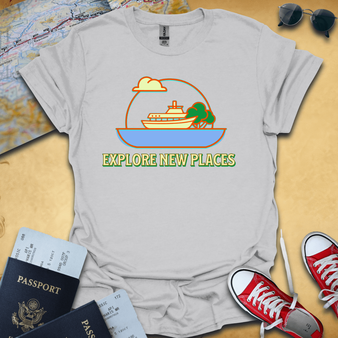 Ship Explore Travel T-Shirt