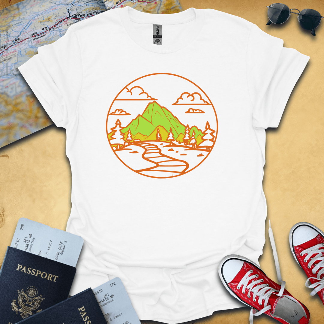 Travel Outline T-Shirt