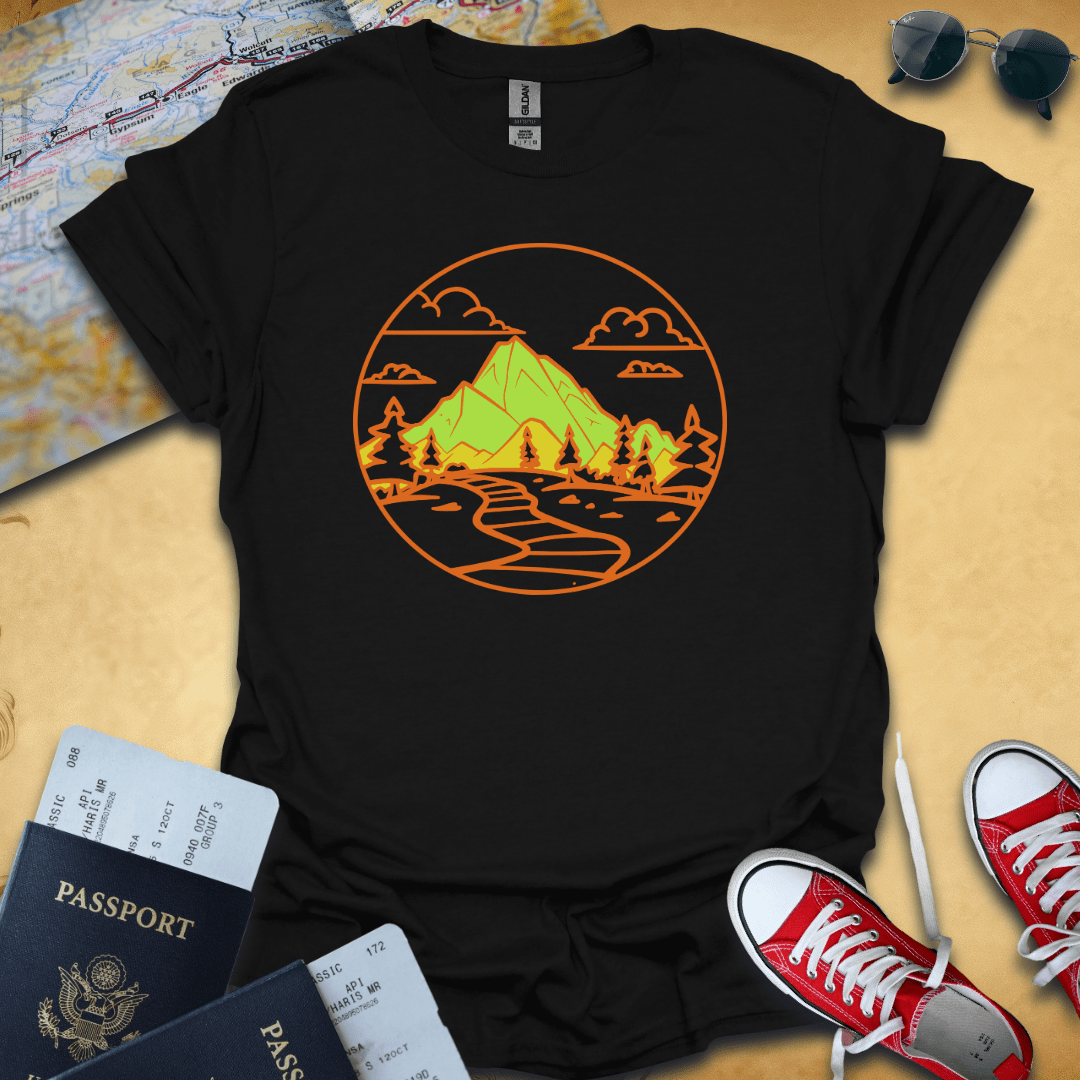 Travel Outline T-Shirt