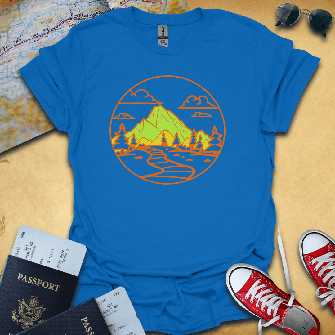 Travel Outline T-Shirt