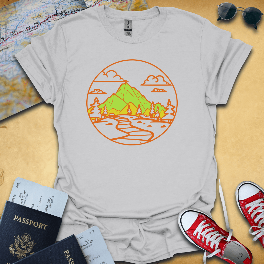 Travel Outline T-Shirt