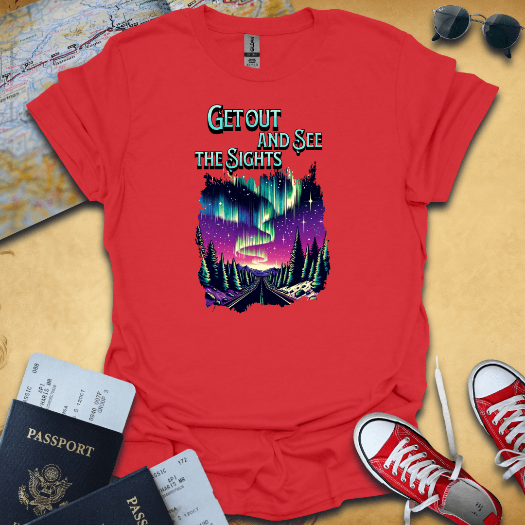 Get Out Travel  T-Shirt