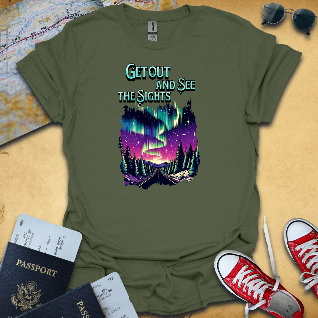 Get Out Travel  T-Shirt