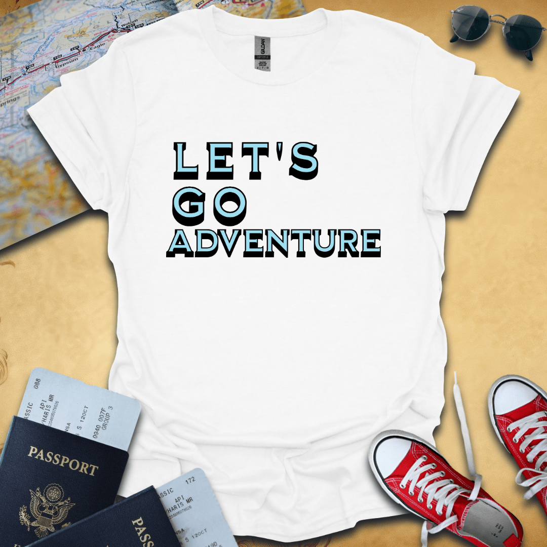 Let's Go Adventure Travel T-Shirt