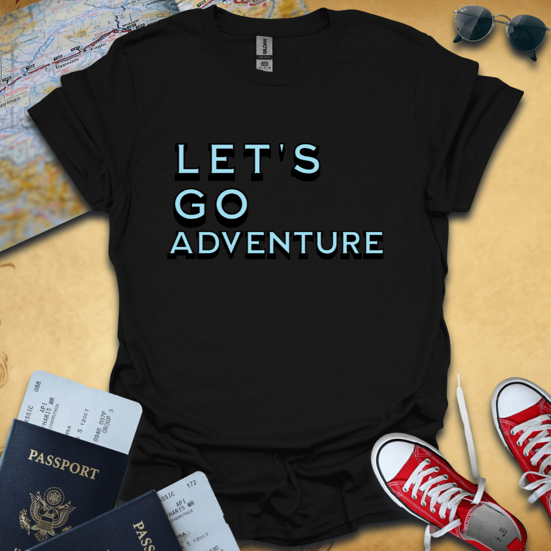 Let's Go Adventure Travel T-Shirt