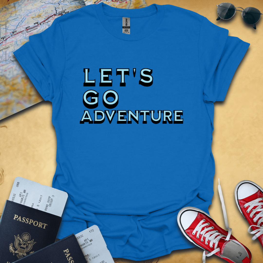 Let's Go Adventure Travel T-Shirt