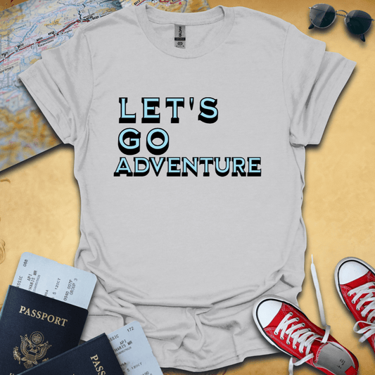 Let's Go Adventure Travel T-Shirt